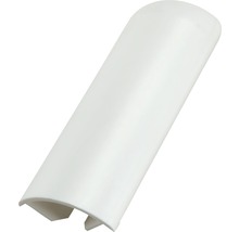 Witte kunststof plint