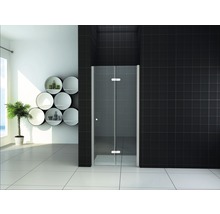Moderne badkamer met glazen douchecabine