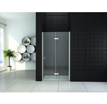 Moderne badkamer met glazen douchecabine