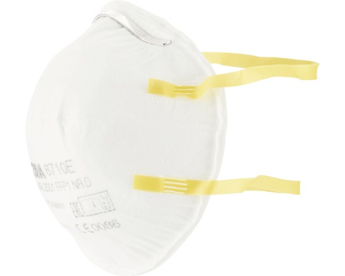 Ademhalingsmasker met gele banden