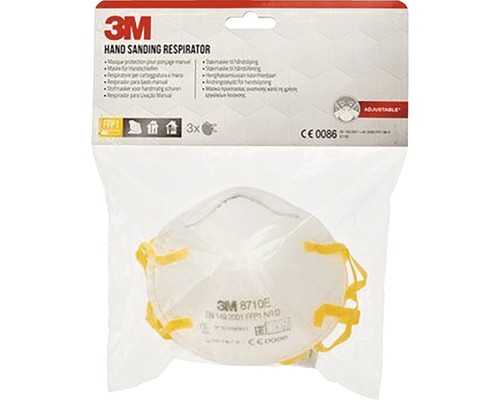 3M Handschuurmasker in een verpakking van 3 stuks