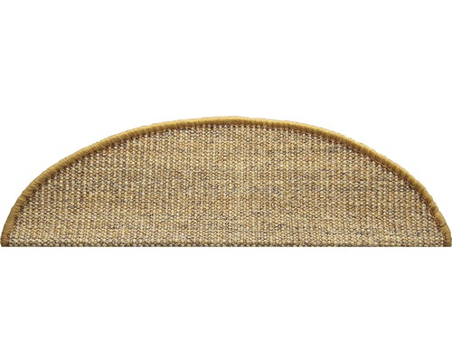 Trapmat Sisal donkernatuur 20x56 cm