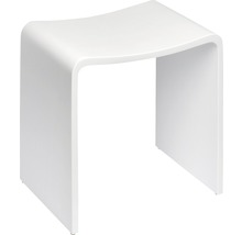 Solid surface kruk 40x30x42,5 cm wit
