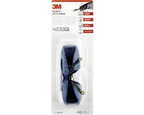 3M SecureFit veiligheidsbril in verpakking