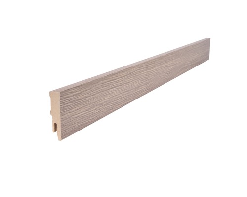 MACLEAN Robuustplint décor 225 Plint met houten structuur