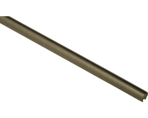 GARDINIA Kira gordijnroede met binnenloop cappuccino ø 19 mm 200 cm Metalen profielstrip