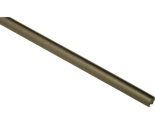 GARDINIA Kira gordijnroede met binnenloop cappuccino ø 19 mm 240 cm Metalen profielstrip