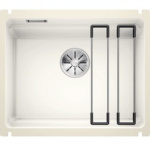 Spoelbak van silgranit met afdruiprek