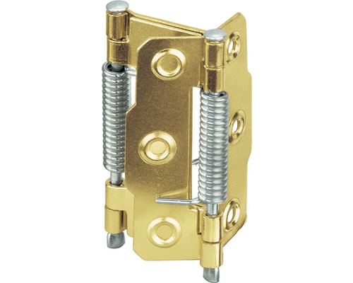 Deurscharnier met veer voor gebruik op deuren