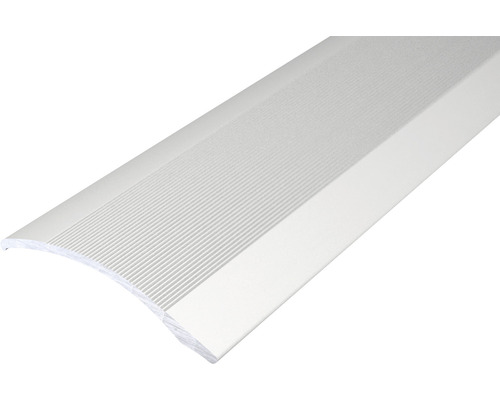 PRINZ Overgangsprofiel zelfklevend zilver 38x1000 mm Witte trapkantprofiel van kunststof