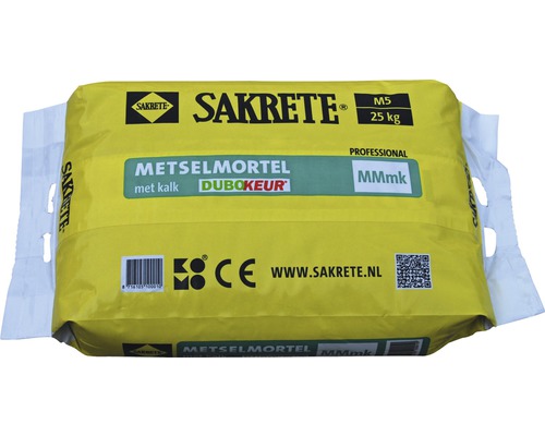 SAKRETE Metselmortel met kalk 25 kg