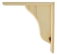 Houten steun voor wandmontage