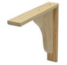Houten steun