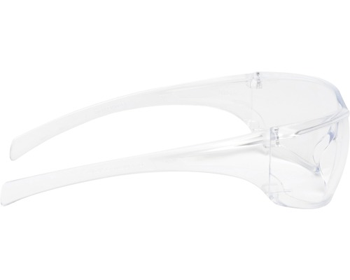 Veiligheidsbril met transparante glazen en beugels