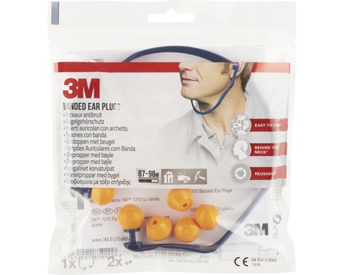 3M beugelgehoorbeschermer in verpakkingszak