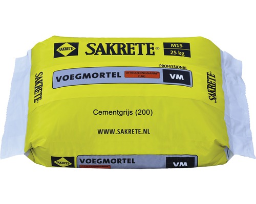 SAKRETE Voegmortel grijs 25 kg