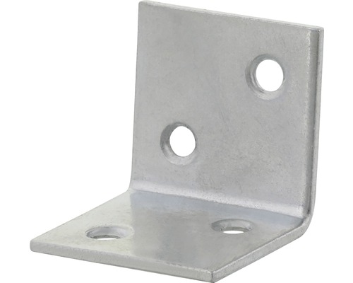 STARX Versterkingshoek 30x30x30 mm verzinkt Metalen hoekverbinder met gaten voor bevestiging