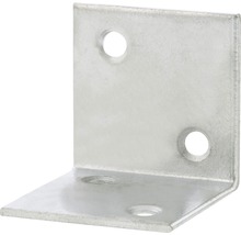 Metalen hoekverbinder met bevestigingsgaten