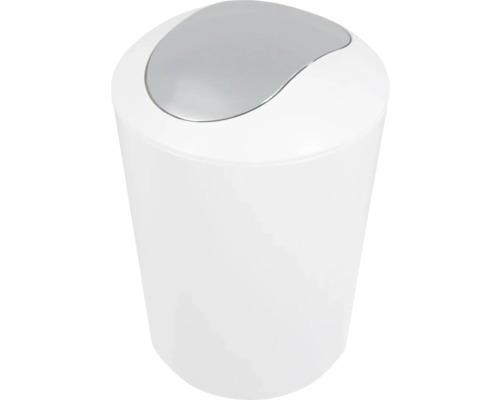 Witte cosmetica afvalemmer met draaideksel