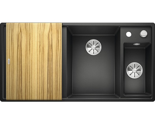 Spoelbak met afdruiprek en snijplank