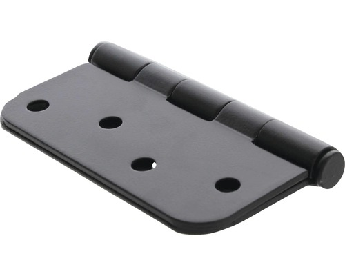 Metalen deurscharnier met bevestigingsgaten