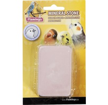 Flamingo mineralensteen voor siervogels in verpakking