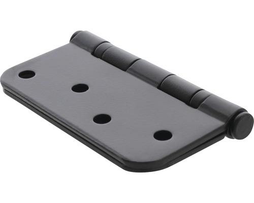 Metalen deurscharnier met schroefgaten