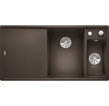 Spoelbak met afdruiprek en twee bakken