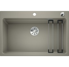 Spoelbak van silgranit met afdruiprek