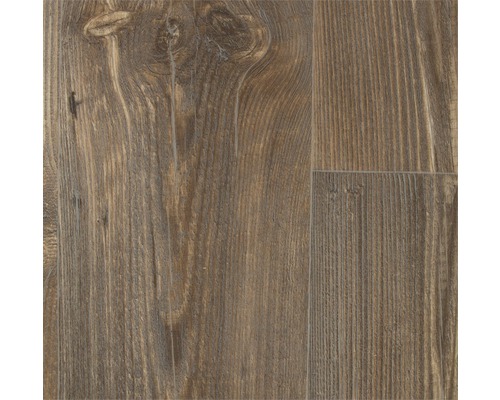 PVC op maat Prime plankoptiek 400 cm breed Close-up van laminaatvloer met houtnerf