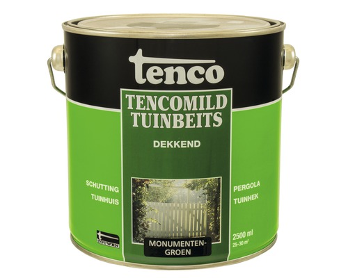 TENCO Tencomild dekkend tuinbeits monumentengroen 2,5 l Tenco Tenco Mild Tuinbeits blik