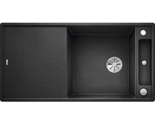 Spoelbak van steenmateriaal met afdruiprek