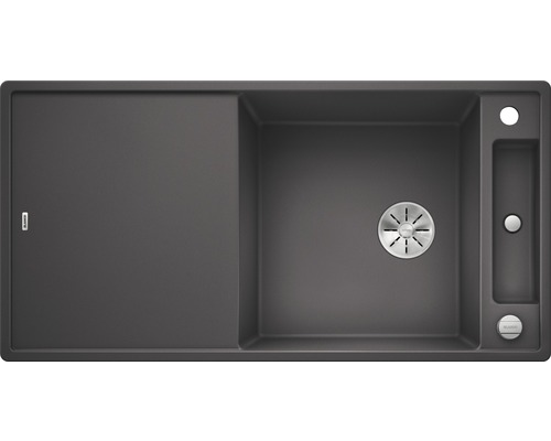 Spoelbak van graniet met afdruiprek