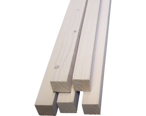 Steigerhout lat Vintage wit 30 x 30 x 2500 mm Steigerhout lat Vintage wit 30 x 30 x 2500 mm