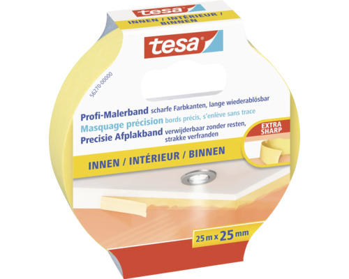 Tesa Standaard schilderstape voor scherpe kleurranden, 50 m x 38 mm