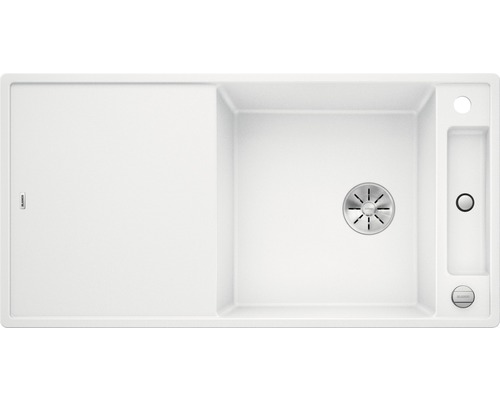 BLANCO Spoelbak Axia III XL 6 S wit 51x100 cm Spoelbak met afdruiprek en gootsteen
