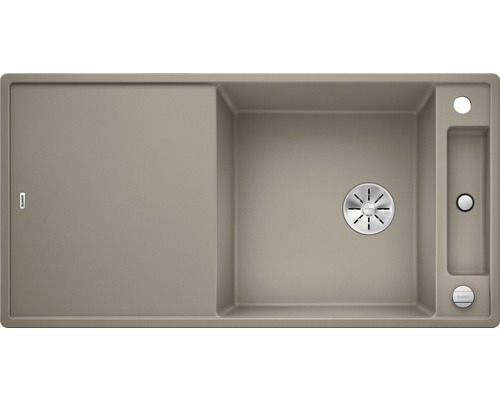 Spoelbak met afdruiprek en afvoer