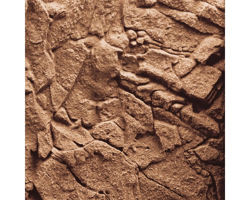 Close-up van een wandbekleding met steeneffect