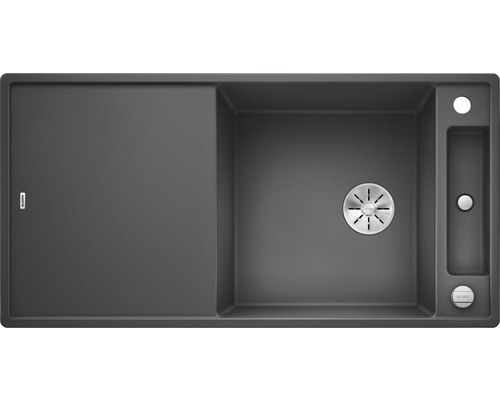 Spoelbak met afdruiprek en afvoergarnituur