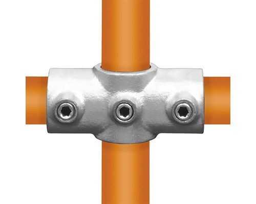 Kruisstuk vlak steigerbuis Ø 33 mm Kruisstuk vlak steigerbuis Ø 33 mm
