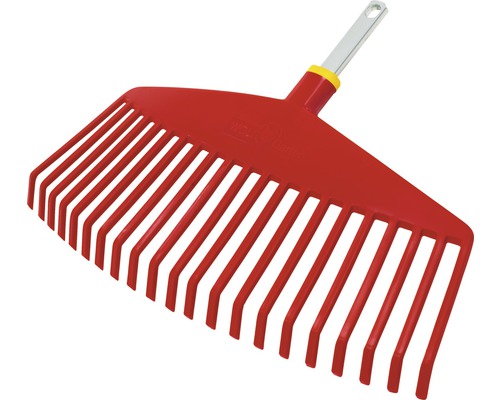 Kunststof bladhark met metalen steelopname