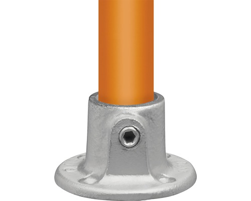 Voetplaat rond steigerbuis Ø 33 mm Voetplaat rond steigerbuis Ø 33 mm