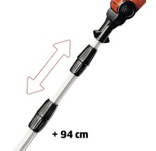 Verlengsteel voor tuingereedschap met een extra lengte van 94 centimeter