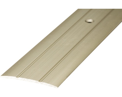 PRINZ Overgangsprofiel 38 mm aluminium grijs 100 cm Overgangsprofiel van metaal met bevestigingsgat
