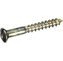 Houtschroef met sleufkop