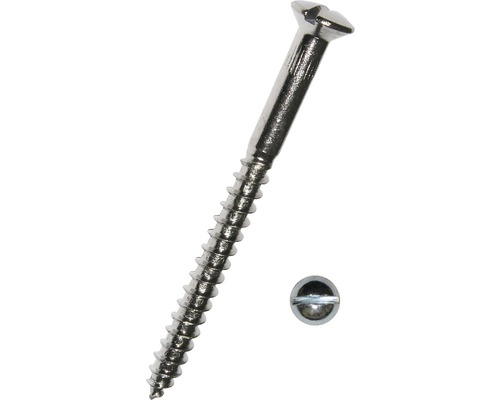 DRESSELHAUS Houtschroef lenskop sleuf 4x40 mm DIN 95 galv. verzinkt, 200 stuks DRESSELHAUS Houtschroef lenskop sleuf 4x40 mm DIN 95 galv. verzinkt, 200 stuks