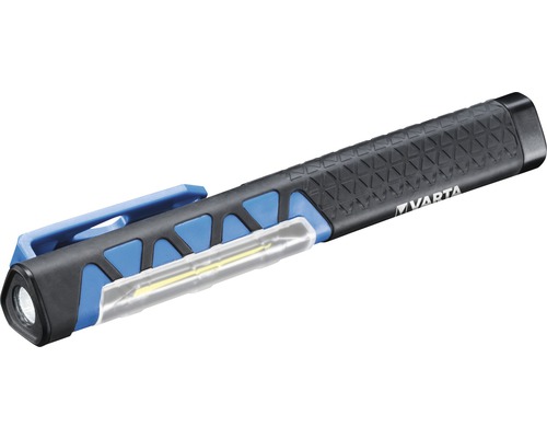 Varta logo zaklamp met clip