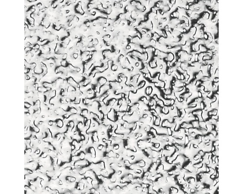 KAISERTHAL Structuurplaat 1000x600x1 mm aluminium Close-up van een gestructureerd glasoppervlak.