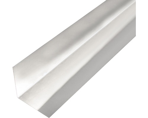 GAH.ALBERTS Gladde plaat gekant L-vorm 135x30 mm aluminium blank, 200 cm