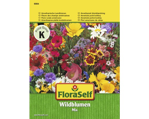 FLORASELF® Amerikaanse landbloemen mix bloemenzaden